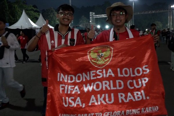 Pendukung Yakin Skuad Garuda Akan Kalahkan Timnas China - ANTARA News