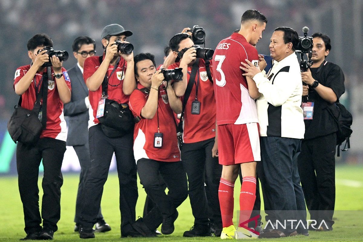 Prabowo Ucapkan Syukur atas Kemenangan Timnas Melawan China: Insha Allah Menuju Piala Dunia