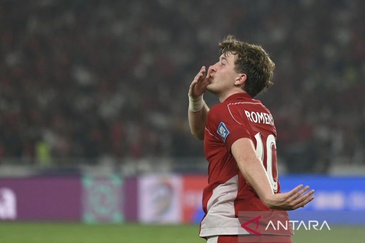 Penalty Ole Romeny Bawa Indonesia Unggul atas China di Paruh Pertama